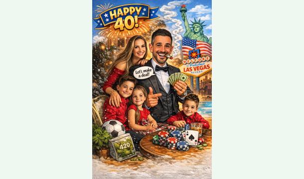 Cover Jérémy's 40 Geburtstag -> USA Reise