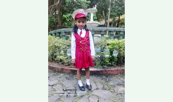 Cover Hoping for your help for my child's education.