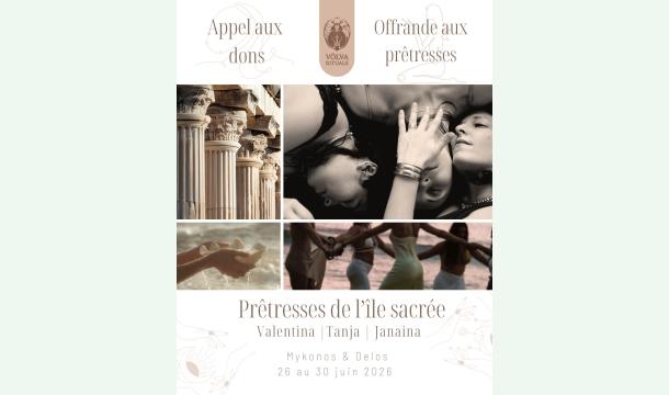 Cover Appel aux dons pour soutenir des Prêtresses 