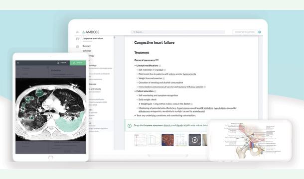 Cover Amboss : lifelong subscription to Amboss medical library 