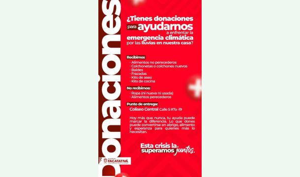 Cover Support for Floods in a small town in Colombia