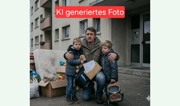 Cover Alleinerziehender Vater 100% verliert Wohnung wegen Nebenkosten Nachzahlung 