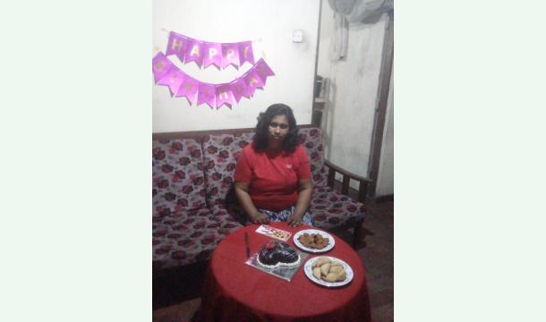 Cover I am looking for help to celebrate my mother's 37th birthday