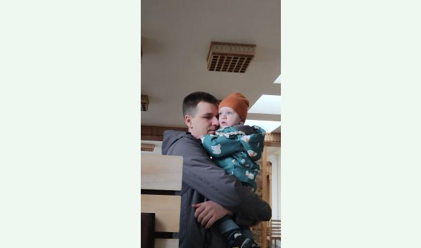 Cover Help 15-month-old Andriy from Ukraine — give our family a chance to survive the war