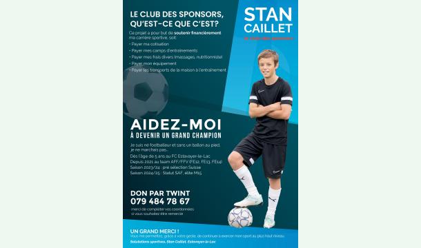 Cover Stan Caillet – le club des sponsors