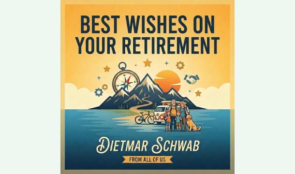 Cover Dietmar Schwab's farewell gift Pot