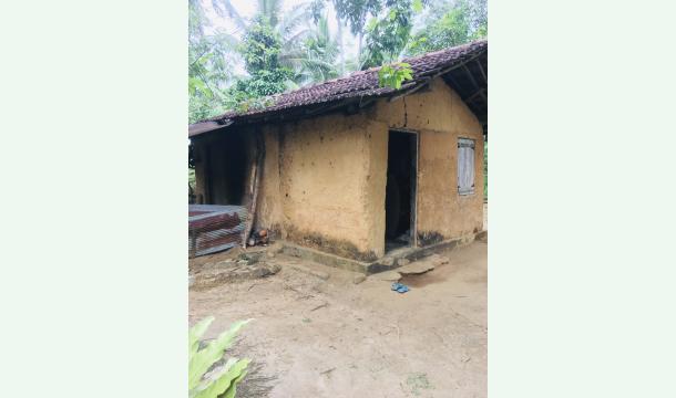 Cover " we kindly seek your support to build a safe home for my family" 😥