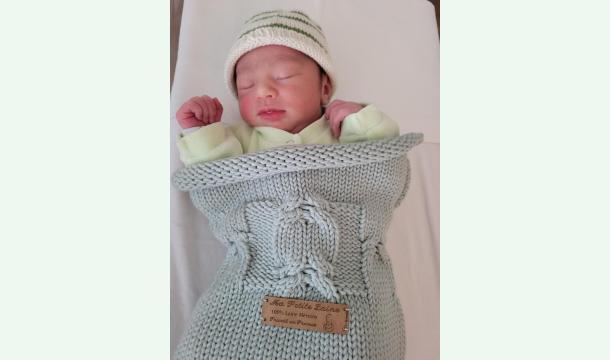 Cover Gift for Justine and Baby Tristan