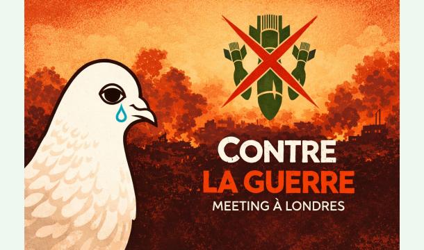 Cover APPEL A SOUTIEN A LA CONFERENCE DE LONDRES 20 JUIN 2026 HALTE A LA GUERRE !