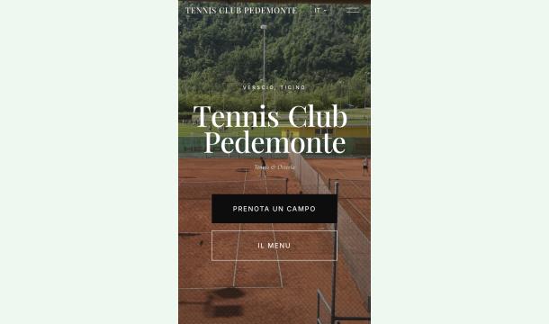 Cover Tennis club  Pedemonte 6653 Verscio 