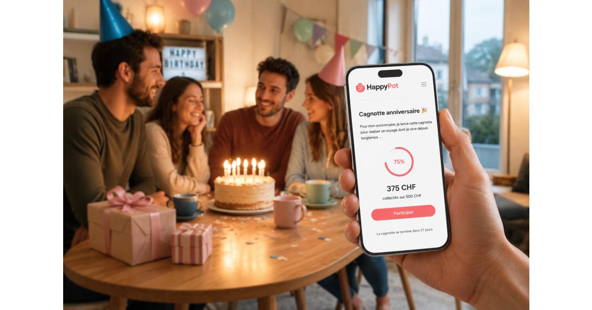 Cagnotte Anniversaire : La Solution Idéale pour Célébrer en Suisse