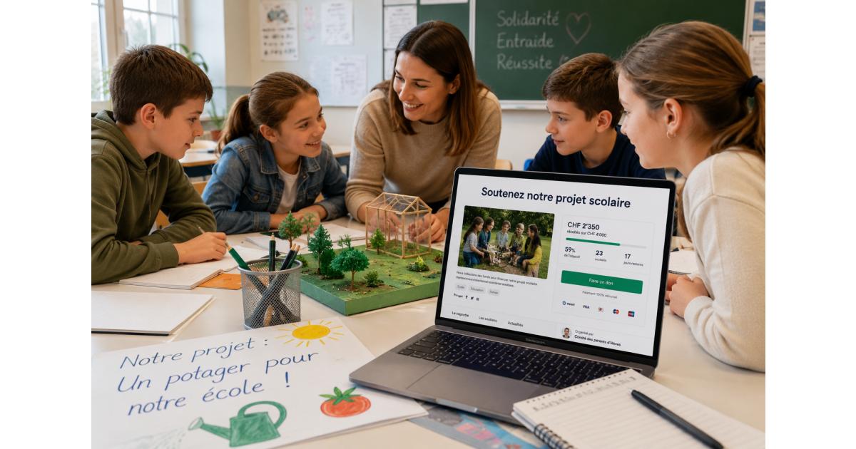 Cagnotte École : Un Soutien Précieux pour les Projets Scolaires en Suisse