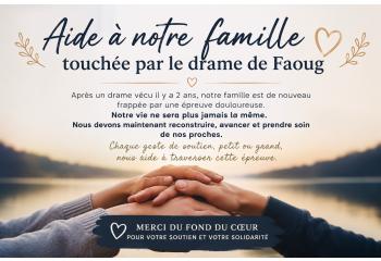 « Aider notre famille à se reconstruire après le drame de Faoug