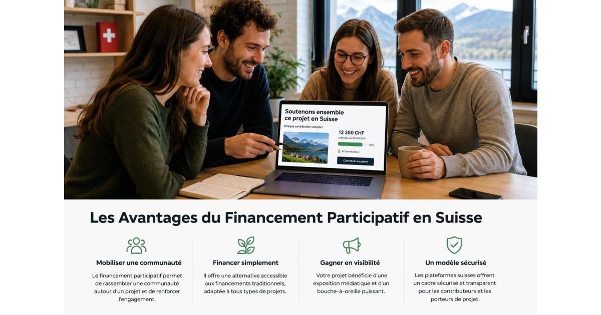 Die Vorteile von Crowdfunding in der Schweiz