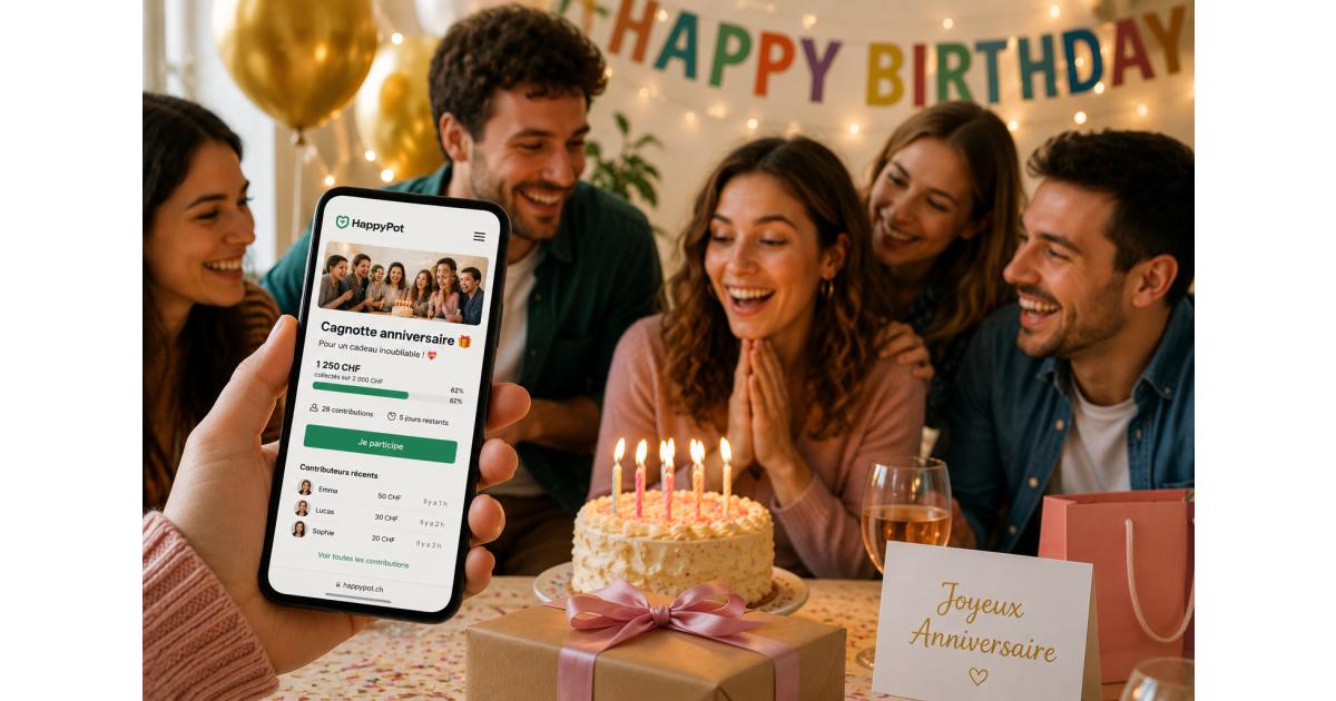 Birthday Fund: Celebrate Innovatively with HappyPot
