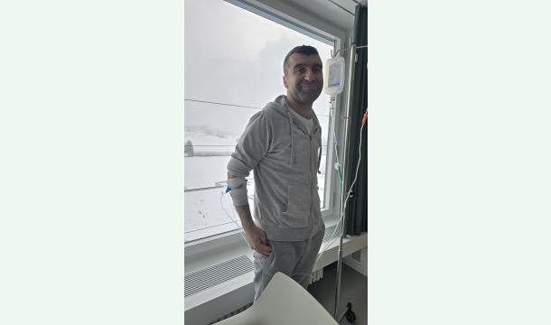 Cover Support for Ridvan & his young family fighting cancer & financial crisis