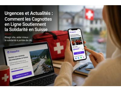 Notfälle und Neuigkeiten: Wie Online-Spendenaktionen die Solidarität in der Schweiz unterstützen