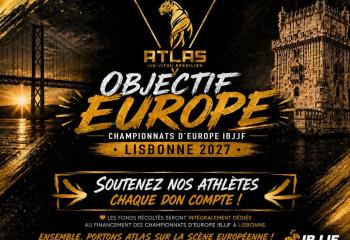 Objectif Europe : Soutenez nos athlètes - Brazilian Jiu-Jitsu