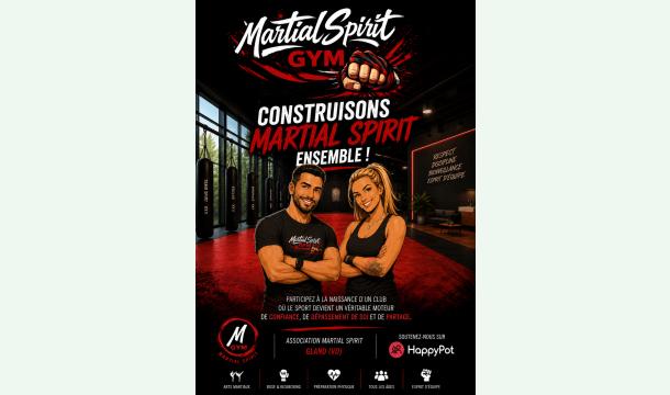Cover Construisons Martial Spirit Gym ensemble !