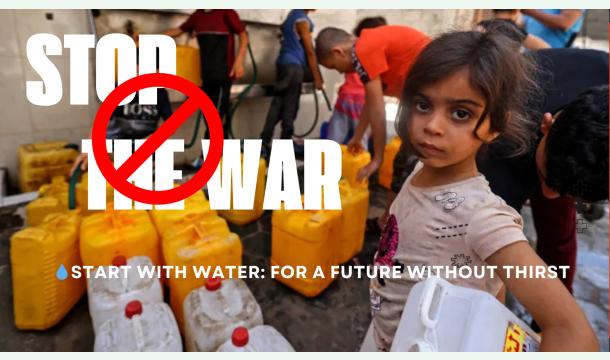 Cover 💧 Start with water.For a future without thirst!