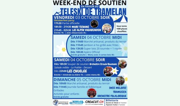 Cover Week-end de soutien en faveur du Téléski de Tramelan