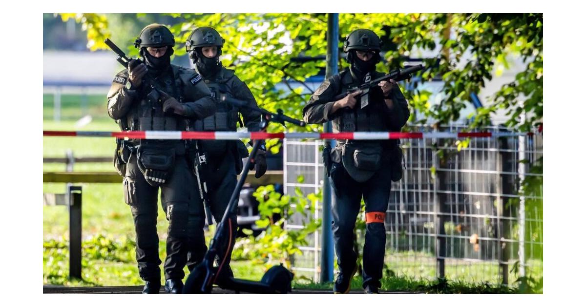 Site de la rave party d’Aarau après la fusillade survenue dans la nuit du 30 août 2026