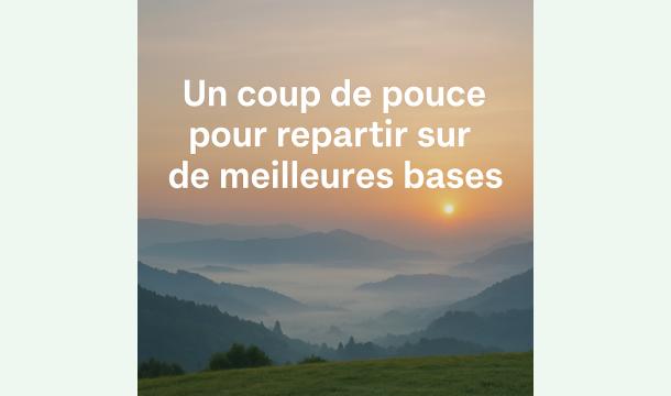 Cover Un coup de pouce pour m'aider à revivre
