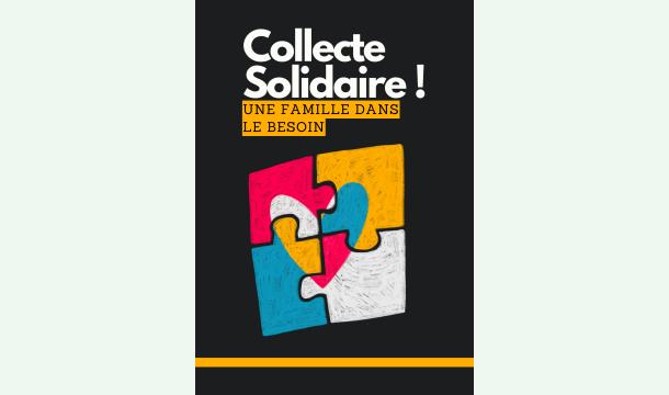 Cover COLLECTE SOLIDAIRE POUR MA SOEUR ET SA FAMILLE