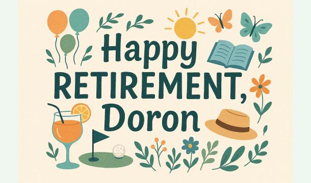 Cover Doron retirement