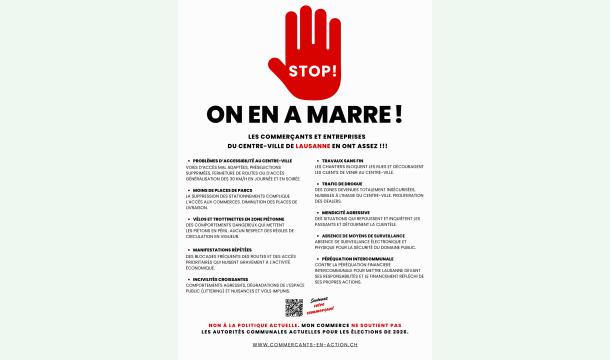Cover Récolte de fonds pour l'action citoyenne STOP ! On en a marre
