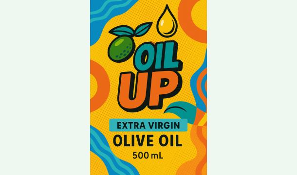 Cover “Oil Up: Extra Virgin Olive Oil 4all” - support the launching of a new revolutionary olive oil brand...