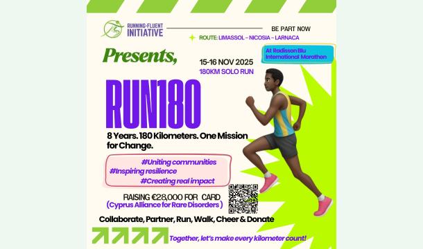 Cover RUN180 – 180KM of Resilience for Rare Health Conditions