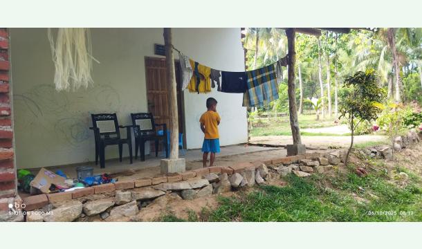 Cover Help My Family Finish Our Home – Sri Lanka