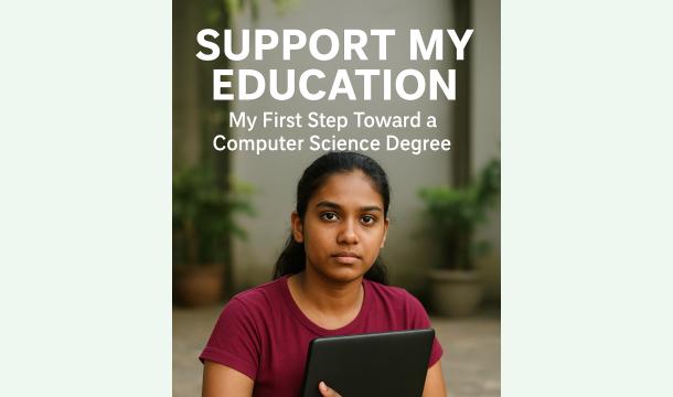 Cover Support My Education: My First Step Toward a Computer Science Degree