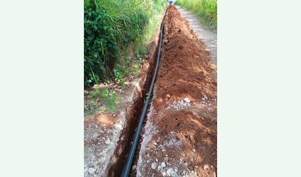 Cover For the purpose of providing free water to an area with severe water shortage