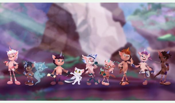 Cover 3D animated series for kids and their parents