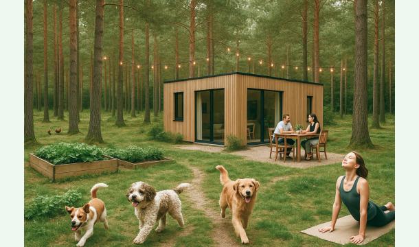 Cover Support a space for people, dogs, and life with love