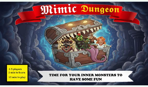 Cover Mimic Dungeon - The Board Game