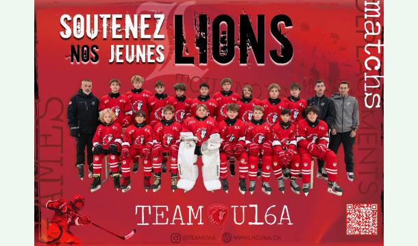 Cover Soutien Team U16A - Lausanne HC Academy