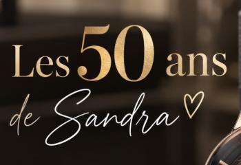 50 ans de Sandra