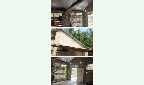 Cover Rains my house roof leaks badly 