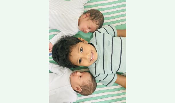 Cover Support for Our Newborn Twins