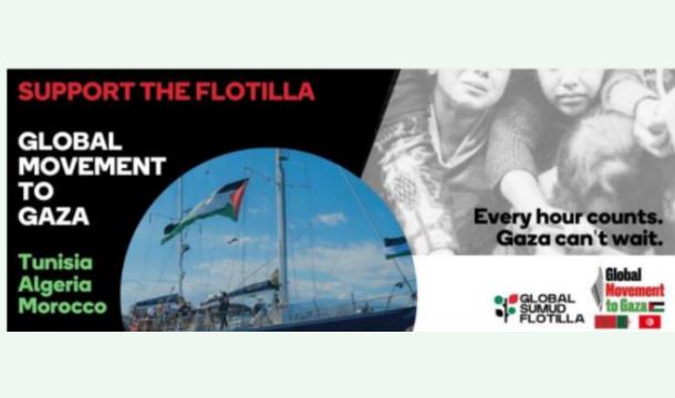 Cover Support the Flotilla GMTG Tunisia Morocco Algeria