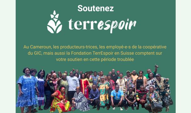 Cover Solidarité TerrEspoir - urgence Cameroun
