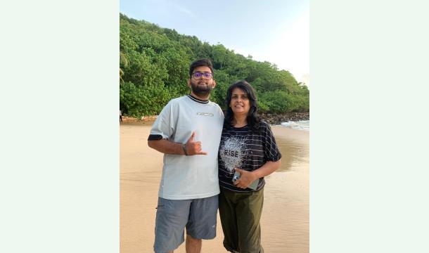 Cover Support my son's university education.