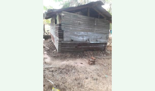 Cover We don't have a house to build for my father and me.