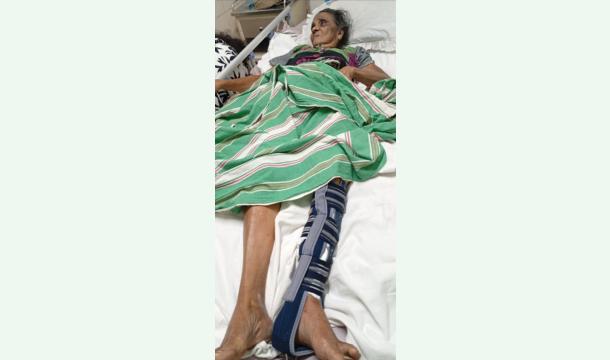 Cover My grandmother birthady and hospital bill