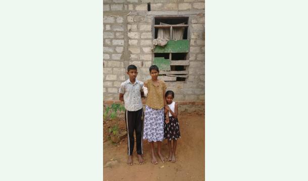 Cover Please help this family to rebuild their lives 
