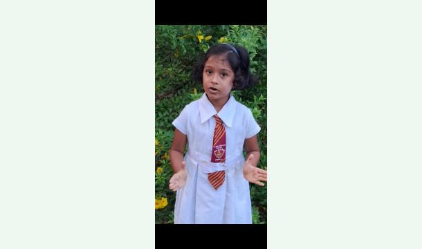 Cover A program to provide school supplies and dry food to poor children to learn