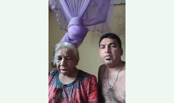 Cover My mother suffering from cancer please help us to get medicine 